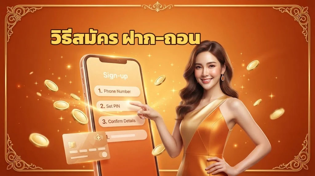 ขั้นตอนสมัครและฝากถอน morroc168 แบบละเอียดทีละขั้น